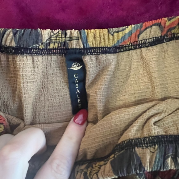 Casalee Comic Fringe Skirt — size M - Picture 3 of 3